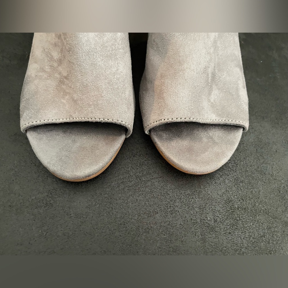 💚 SO peep toe ankle boots with bling. size 10. NWOT - Picture 7 of 10
